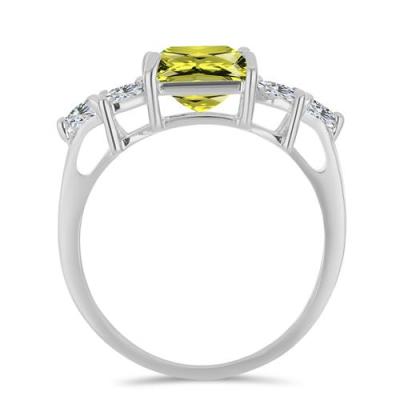 BUY 925 SILVER NATURAL LEMON TOPAZ GEMSTONE RING